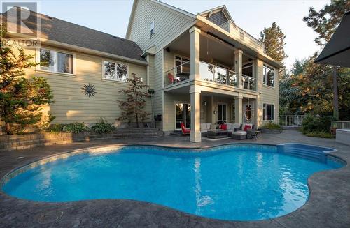 324 Quilchena Drive, Kelowna, BC - Outdoor With In Ground Pool With Deck Patio Veranda
