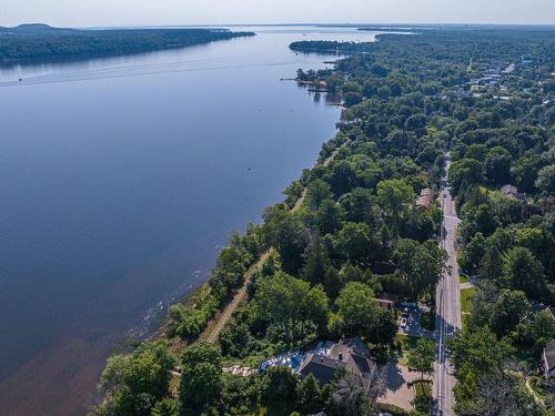 Aerial photo - 598 Rue Main, Hudson, QC - Outdoor With Body Of Water With View
