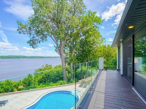 Terrasse - 598 Rue Main, Hudson, QC - Outdoor With Body Of Water