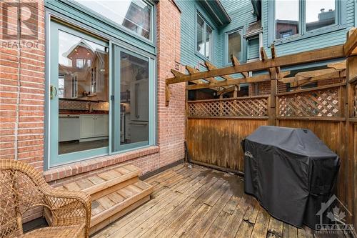 226 Wilbrod Street Unit#2, Ottawa, ON - Outdoor With Deck Patio Veranda With Exterior