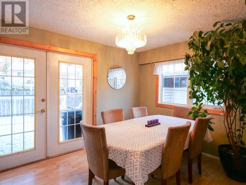 1255 Moffat Avenue, Quesnel, BC - Indoor Photo Showing Dining Room