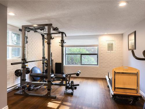 3960 Wedgepoint Terr, Saanich, BC - Indoor Photo Showing Gym Room