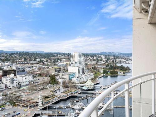 2602-154 Promenade Dr, Nanaimo, BC - Outdoor With Body Of Water With Balcony With View