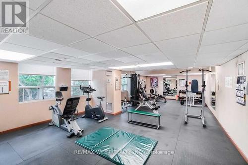 #Ph5 -3650 Kaneff Cres, Mississauga, ON - Indoor Photo Showing Gym Room