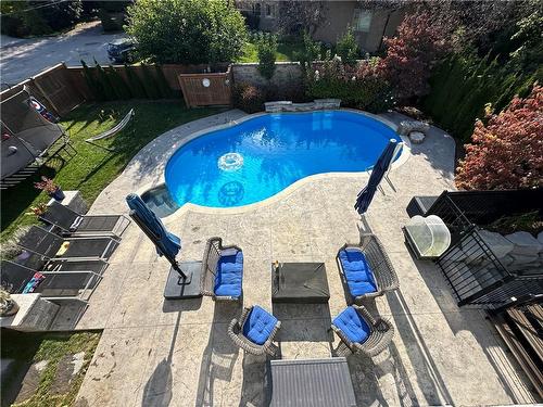 175 Oakhill Place, Ancaster, ON - Outdoor With In Ground Pool