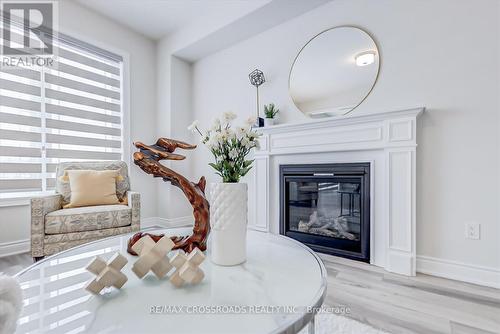 350 Cullen Tr, Peterborough, ON - Indoor Photo Showing Living Room With Fireplace