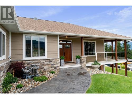 4140 20 Street Ne, Salmon Arm, BC - Outdoor With Deck Patio Veranda With Facade