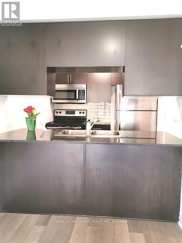 #3109 -50 Town Centre Crt, Toronto, ON - Indoor Photo Showing Kitchen With Double Sink