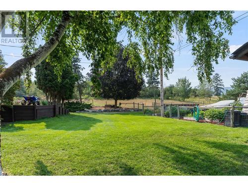 6695 Cosens Bay Road, Coldstream, BC - Outdoor With Backyard