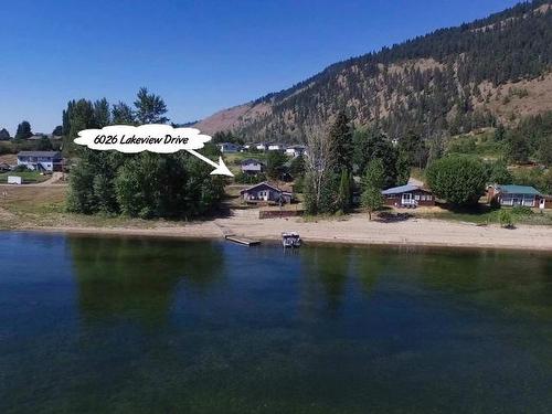 6026 Lakeview Road, Chase, BC - Outdoor With Body Of Water With View