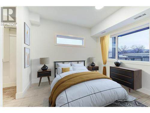 1220 Pacific Avenue Unit# 208, Kelowna, BC - Indoor Photo Showing Bedroom