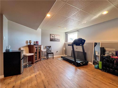 273 Pilling Drive, Brandon, MB - Indoor Photo Showing Gym Room