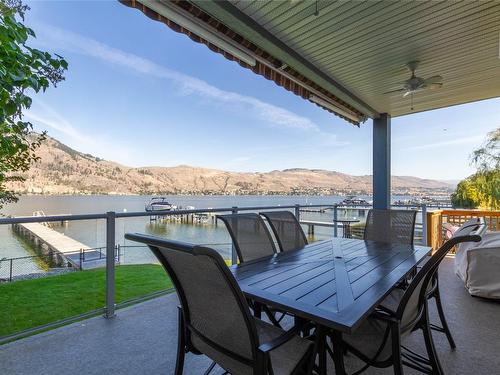 8337 Okanagan Landing Road, Vernon, BC - Outdoor With Body Of Water With Deck Patio Veranda With View With Exterior