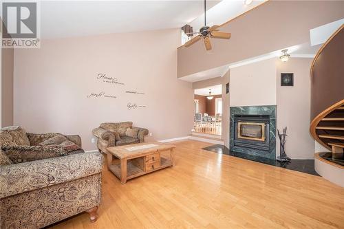 899 County 8 Road, Casselman, ON - Indoor Photo Showing Living Room With Fireplace