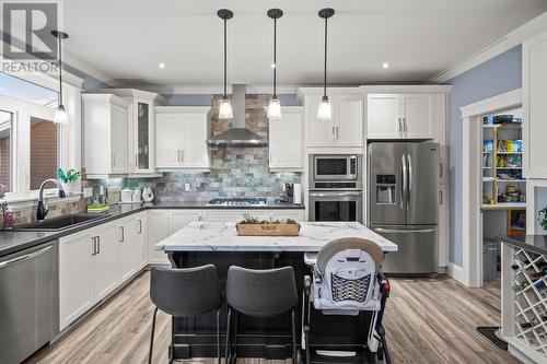 8 Sugar Pine Crescent, St. John'S, NL - Indoor Photo Showing Kitchen With Upgraded Kitchen