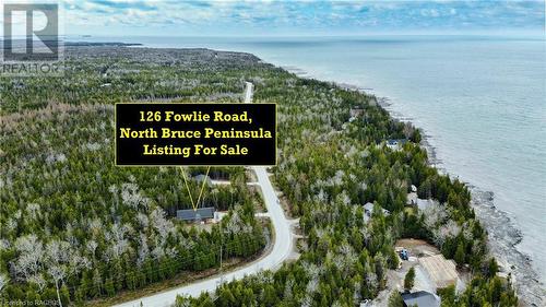 126 Fowlie Road, Northern Bruce Peninsula, ON - Outdoor With Body Of Water With View