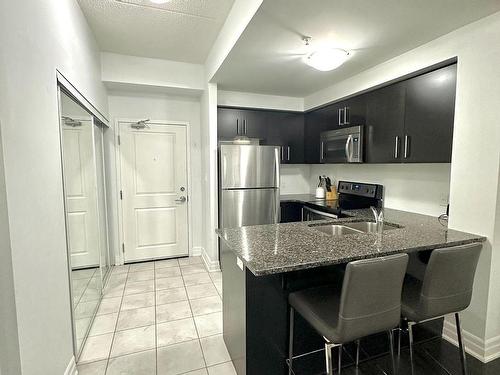 106-650 Sauve St, Milton, ON - Indoor Photo Showing Kitchen With Double Sink
