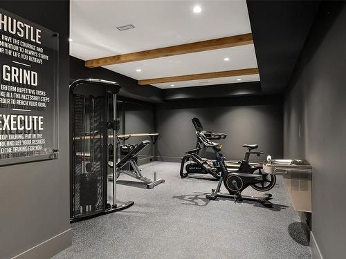 2054 Pinehurst Terr, Langford, BC - Indoor Photo Showing Gym Room
