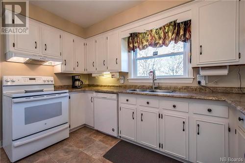 13 Crestline Road, Rothesay, NB - Indoor Photo Showing Kitchen With Double Sink