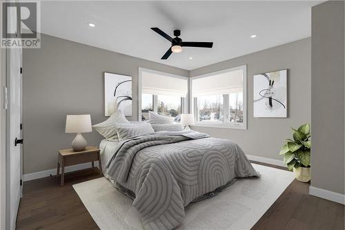 Virtually staged - 1623 Oxbridge Drive, Cornwall, ON - Indoor Photo Showing Bedroom