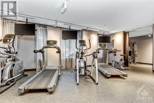 428 Sparks Street Unit#501, Ottawa, ON - Indoor Photo Showing Gym Room
