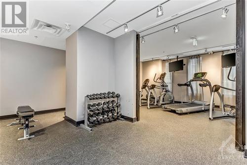 428 Sparks Street Unit#501, Ottawa, ON - Indoor Photo Showing Gym Room