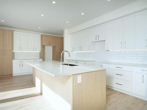 2581 Nickson Way, Sooke, BC - Indoor Photo Showing Kitchen With Upgraded Kitchen