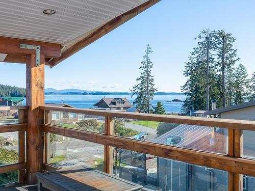 1049 Sixth Ave, Ucluelet, BC - Outdoor With Body Of Water With Balcony With Exterior