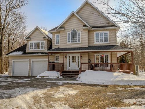 Frontage - 1136 Ch. Du Lac-Connelly, Saint-Hippolyte, QC - Outdoor With Deck Patio Veranda With Facade