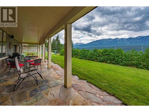 420 Ottoson Road, Golden, BC - Outdoor With Deck Patio Veranda