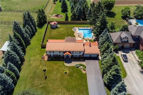 534 Concession 8 Road E, Flamborough, ON - Outdoor With In Ground Pool With View