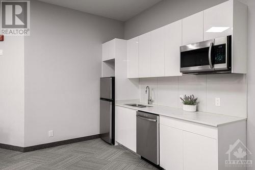 652 Princess Street Unit#807, Kingston, ON - Indoor Photo Showing Kitchen With Double Sink