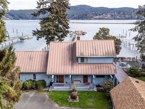 1581 Dufour Rd, Sooke, BC - Outdoor With Body Of Water With Deck Patio Veranda