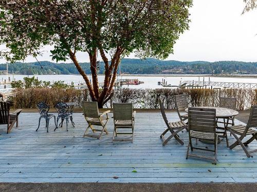 1581 Dufour Rd, Sooke, BC - Outdoor With Body Of Water With Deck Patio Veranda With View