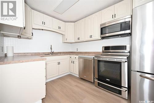 #108 517 Albert Street, Estevan, SK - Indoor Photo Showing Kitchen With Stainless Steel Kitchen