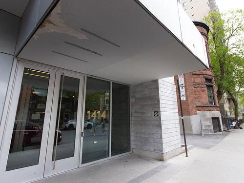 Exterior entrance - 1751-1414 Rue Chomedey, Montréal (Ville-Marie), QC - Outdoor With Exterior