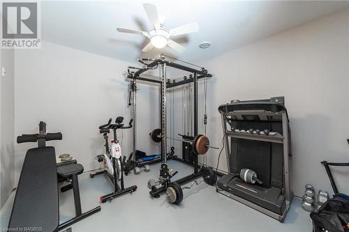 741209 Grey Road 40, Chatsworth (Twp), ON - Indoor Photo Showing Gym Room