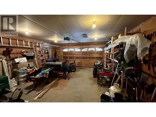 4906 Kitwanga Drive, 108 Mile Ranch, BC - Indoor Photo Showing Garage
