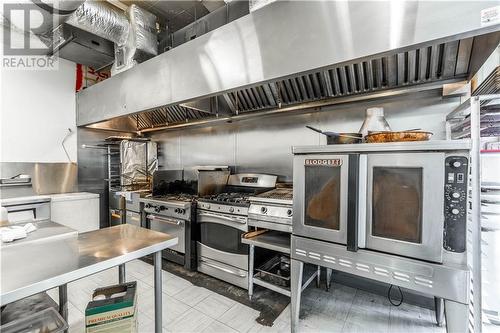 Many of the gleaming ovens and kitchen equipment are included with the sale. Turnkey restaurant opportunity. Ask listing agent for list of exclusions which are available for serious buyers with a NDA - 23 Thorold Lane, Ingleside, ON 