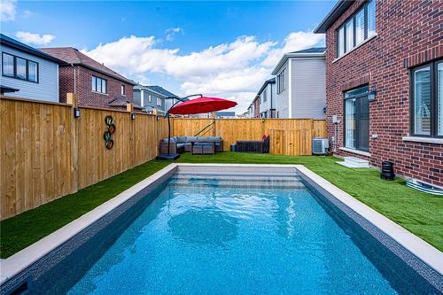 11 Malcolm Crescent, Caledonia, ON - Outdoor With In Ground Pool With Exterior