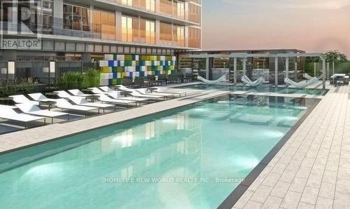 1410 - 99 Broadway Avenue, Toronto, ON - Outdoor With In Ground Pool