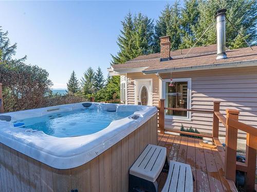 2608 Seaside Dr, Sooke, BC - Outdoor With Above Ground Pool