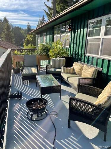 2042 Sunnybrook Lane, Shawnigan Lake, BC - Outdoor With Deck Patio Veranda With Exterior