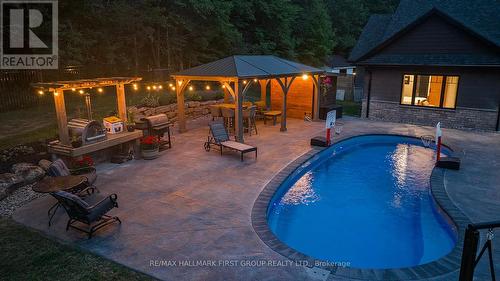1080 Applewood Lane, South Frontenac, ON - Outdoor With In Ground Pool With Deck Patio Veranda