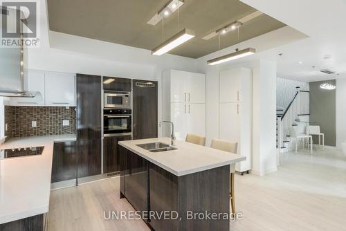#Th3 -220 George St, Toronto, ON - Indoor Photo Showing Kitchen With Double Sink With Upgraded Kitchen