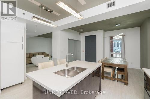 #Th3 -220 George St, Toronto, ON - Indoor Photo Showing Kitchen With Double Sink