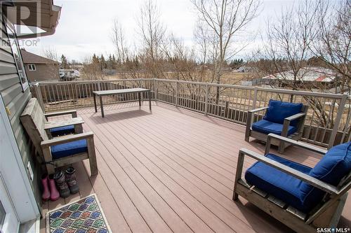 1 Troy Place, Qu'Appelle, SK - Outdoor With Deck Patio Veranda With Exterior