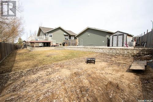 1 Troy Place, Qu'Appelle, SK - Outdoor With Deck Patio Veranda With Exterior