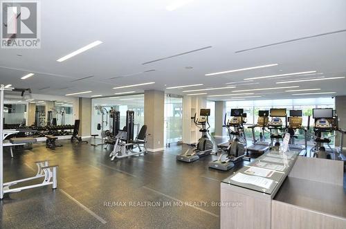 #708 -55 Regent Park Blvd, Toronto, ON - Indoor Photo Showing Gym Room