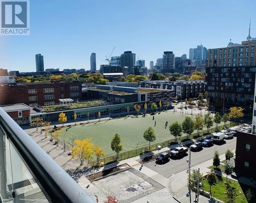 #708 -55 Regent Park Blvd, Toronto, ON - Outdoor With View